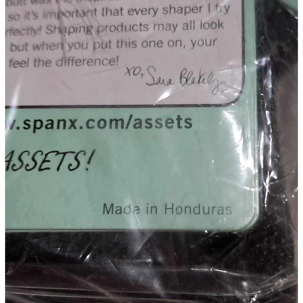 Assets by SPANX Size 2 Black Tights Flipside Diamond Reversible Shaping NEW